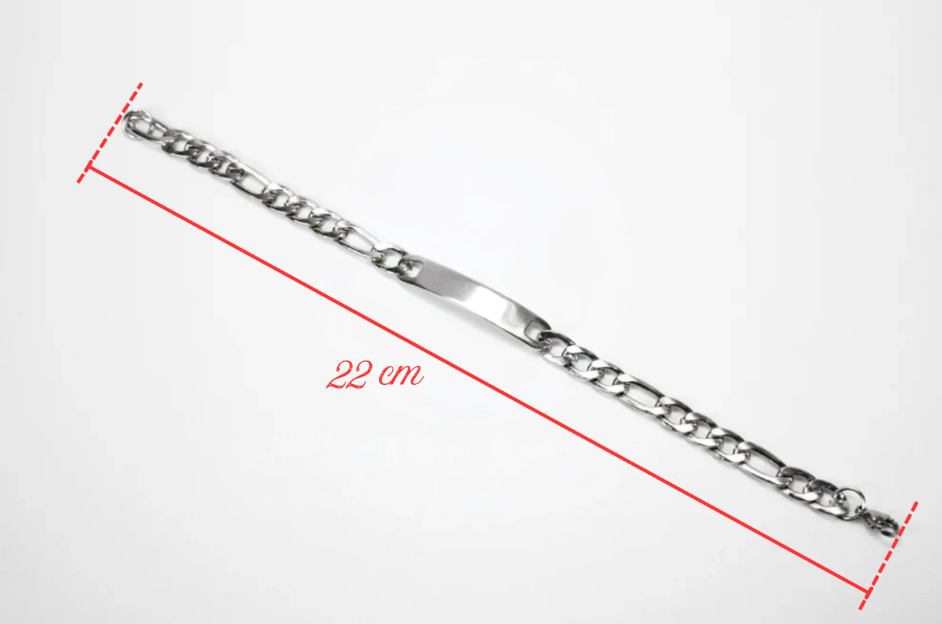 Esclava de acero Inoxidable 22cm