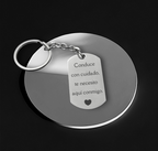 Llavero Militar de Acero Inoxidable