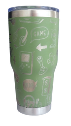 Termo Yeti 30 oz personalizado – Grabado láser 360° | Game Over