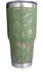 Termo Yeti 30 oz personalizado – Grabado láser 360° | Game Over